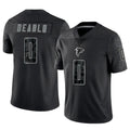 Parkc A.Falcons #0 Divine Deablo Player Black RFLCTV Limited Game Stitched Jerseys