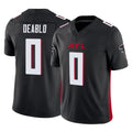 Parkc A.Falcons #0 Divine Deablo Player Black Vapor F.U.S.E. Limited Home Game Stitched Jerseys