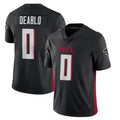 Parkc A.Falcons #0 Divine Deablo Player Black Vapor Limited Home Game Stitched Jerseys