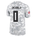 Parkc A.Falcons #0 Divine Deablo Player Camo Salute to Service Limited Stitched Jerseys