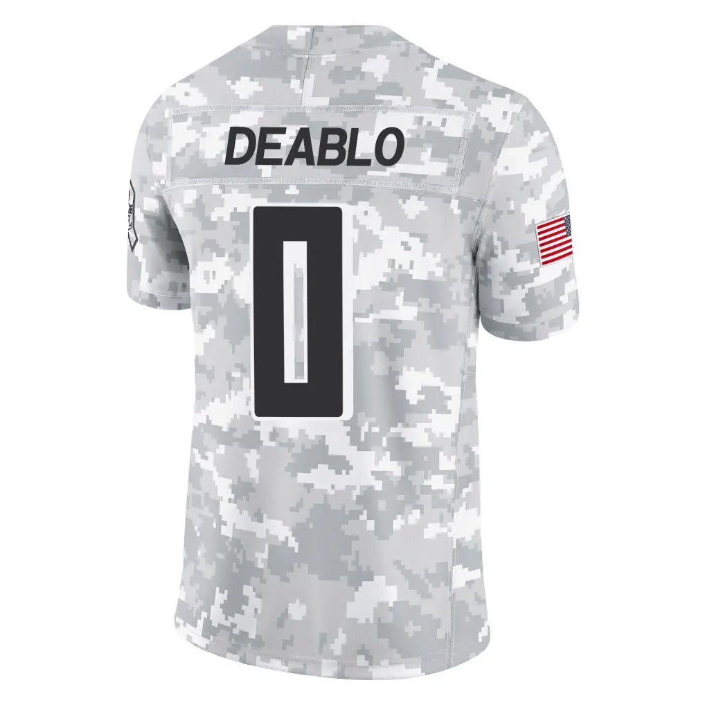 Parkc A.Falcons #0 Divine Deablo Player Camo Salute to Service Limited Stitched Jerseys