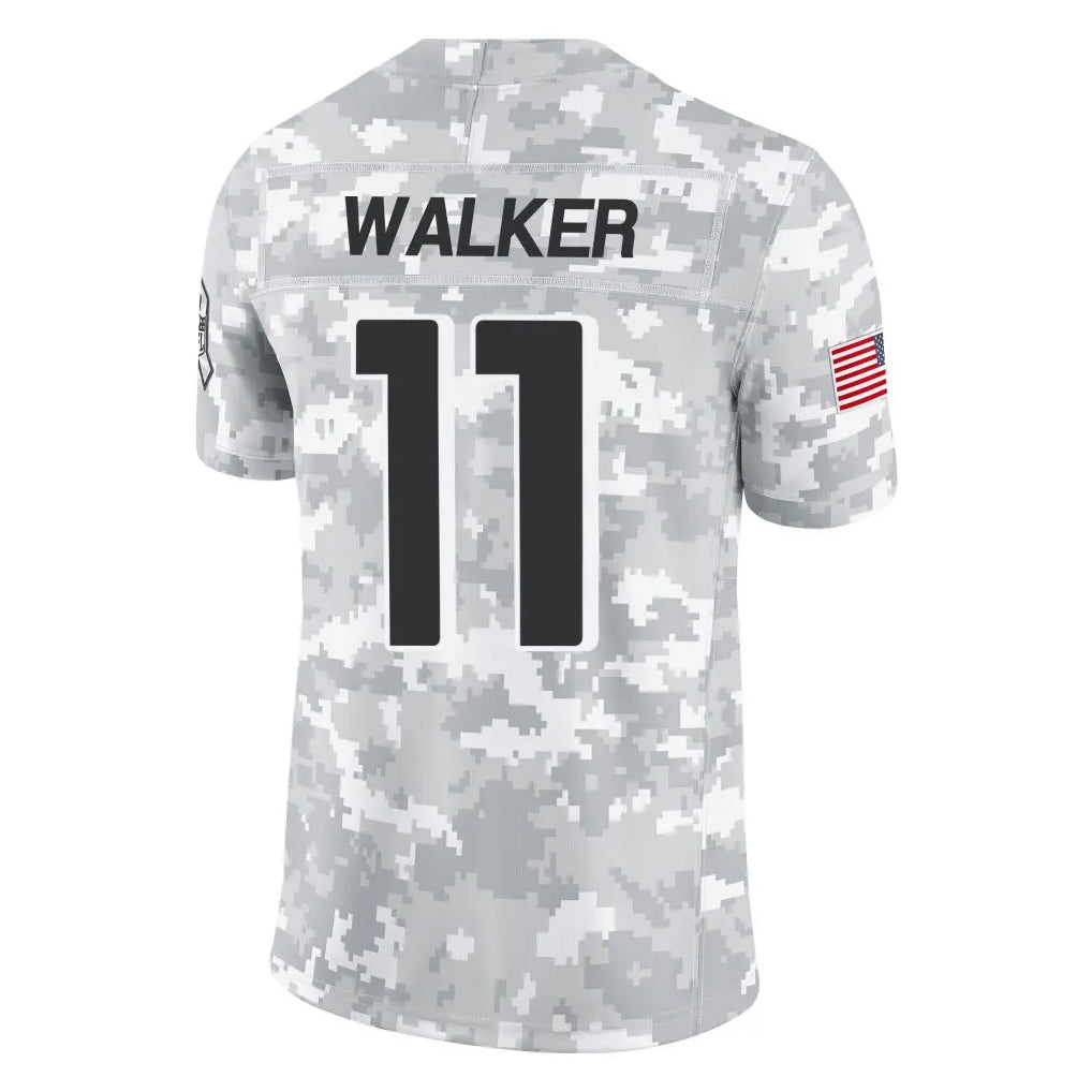 Parkc A.Falcons #11 Jalon Walker Player Arctic Camo Salute to Service Limited Stitched Jerseys