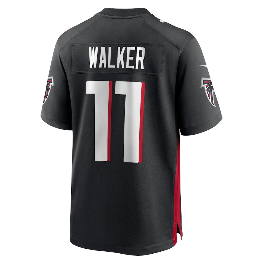 Parkc A.Falcons #11 Jalon Walker Player Black Alternate Vapor F.U.S.E. Limited Stitched Jerseys