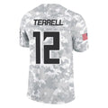 Parkc A.Falcons #12 Avieon Terrell Player Arctic Camo Salute to Service Limited Stitched Jerseys
