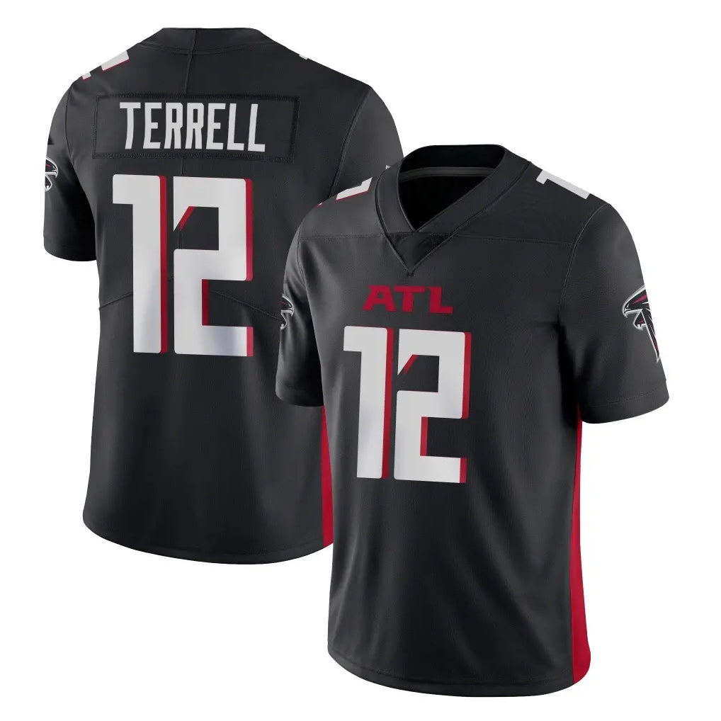 Parkc A.Falcons #12 Avieon Terrell Player Black Vapor Untouchable Limited Home Game Stitched Jerseys