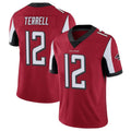 Parkc A.Falcons #12 Avieon Terrell Player Red Color Vapor Untouchable Limited Home Game Stitched Jerseys