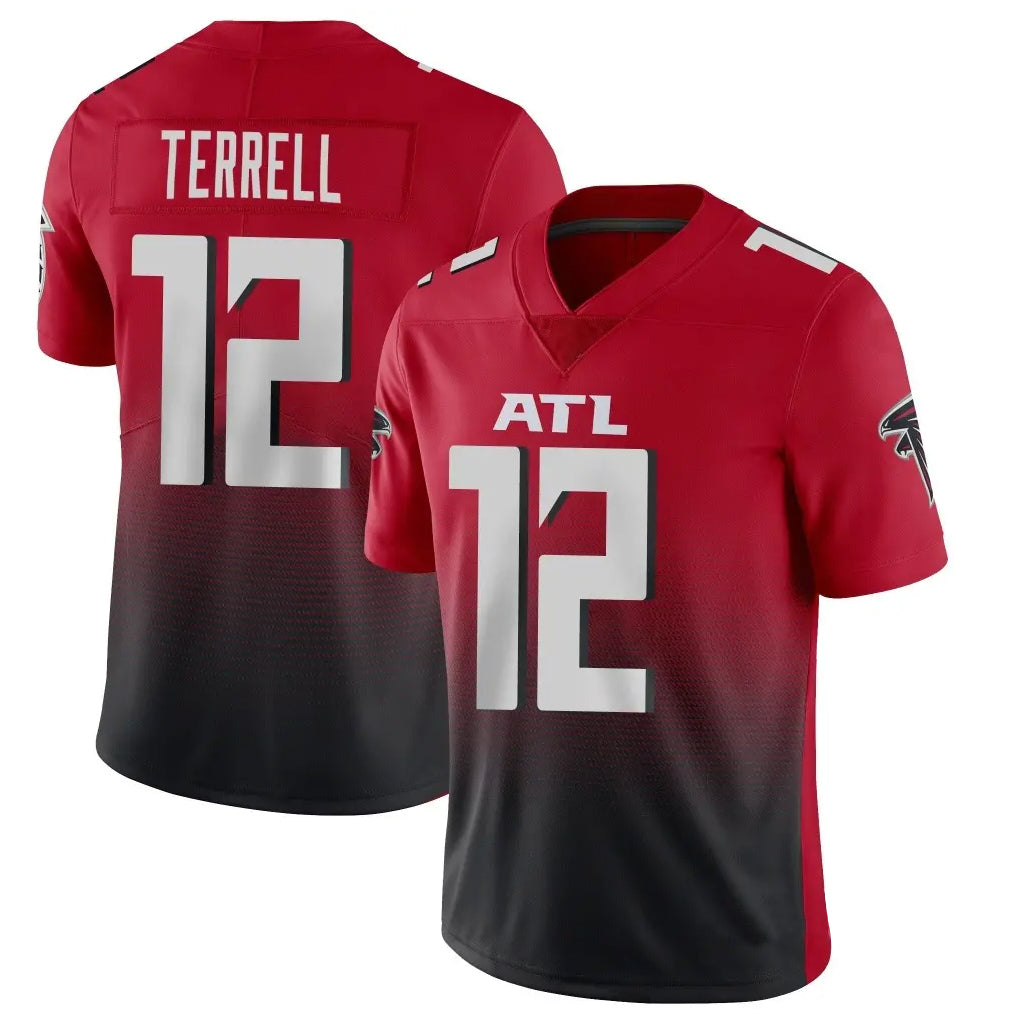 Parkc A.Falcons #12 Avieon Terrell Player Red Vapor Untouchable Limited Home Game Stitched Jerseys