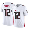 Parkc A.Falcons #12 Avieon Terrell Player White Vapor F.U.S.E. Limited Stitched Jerseys