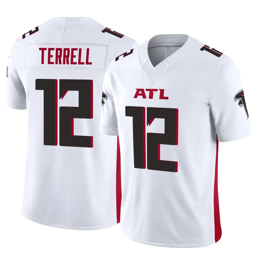 Parkc A.Falcons #12 Avieon Terrell Player White Vapor F.U.S.E. Limited Stitched Jerseys