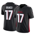 Parkc A.Falcons #17 Zachariah Branch Player Black Alternate Vapor F.U.S.E. Limited Stitched Jerseys