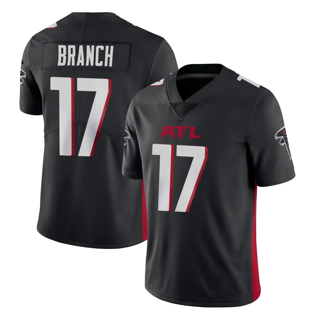 Parkc A.Falcons #17 Zachariah Branch Player Black Vapor Untouchable Limited Home Game Stitched Jerseys