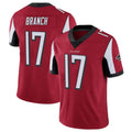 Parkc A.Falcons #17 Zachariah Branch Player Red Color Vapor Untouchable Limited Home Game Stitched Jerseys