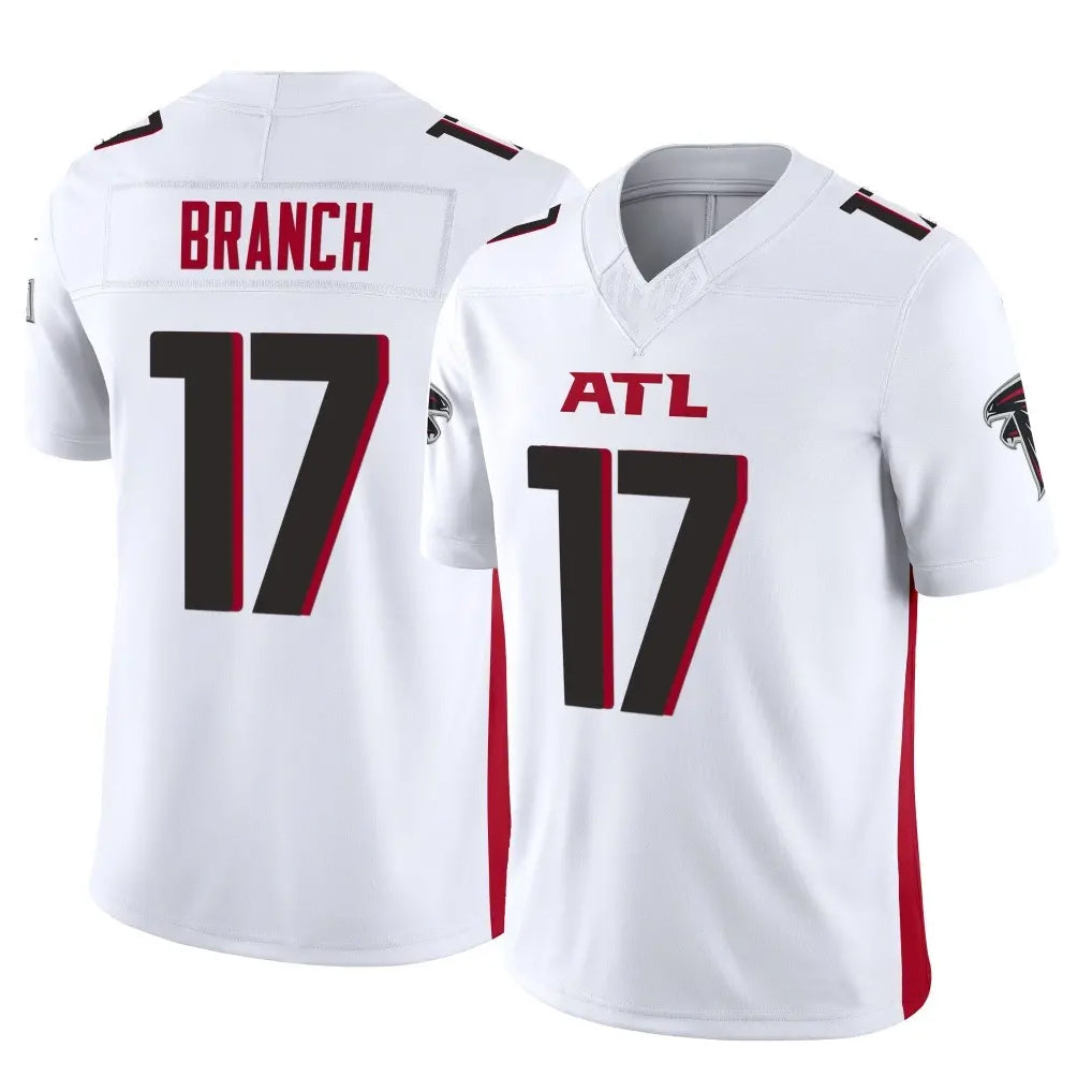 Parkc A.Falcons #17 Zachariah Branch Player White Vapor F.U.S.E. Limited Stitched Jerseys