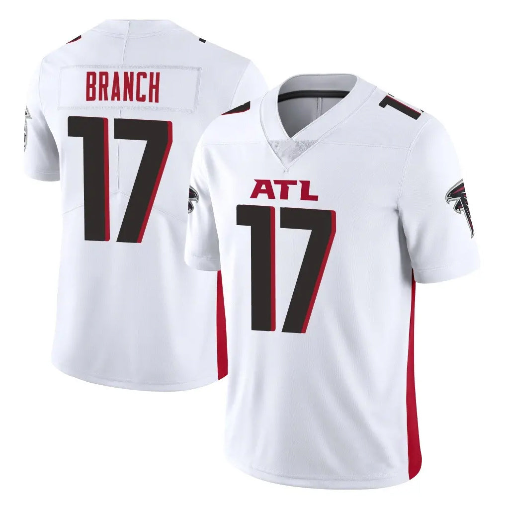 Parkc A.Falcons #17 Zachariah Branch Player White Vapor Untouchable Limited Home Game Stitched Jerseys