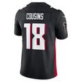 Parkc A.Falcons #18 Kirk Cousins Player Black Vapor F.U.S.E. Limited Stitched Jerseys