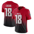 Parkc A.Falcons #18 Kirk Cousins Player Red Vapor Untouchable Limited Home Game Stitched Jerseys