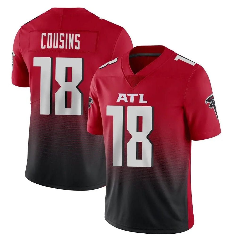 Parkc A.Falcons #18 Kirk Cousins Player Red Vapor Untouchable Limited Home Game Stitched Jerseys