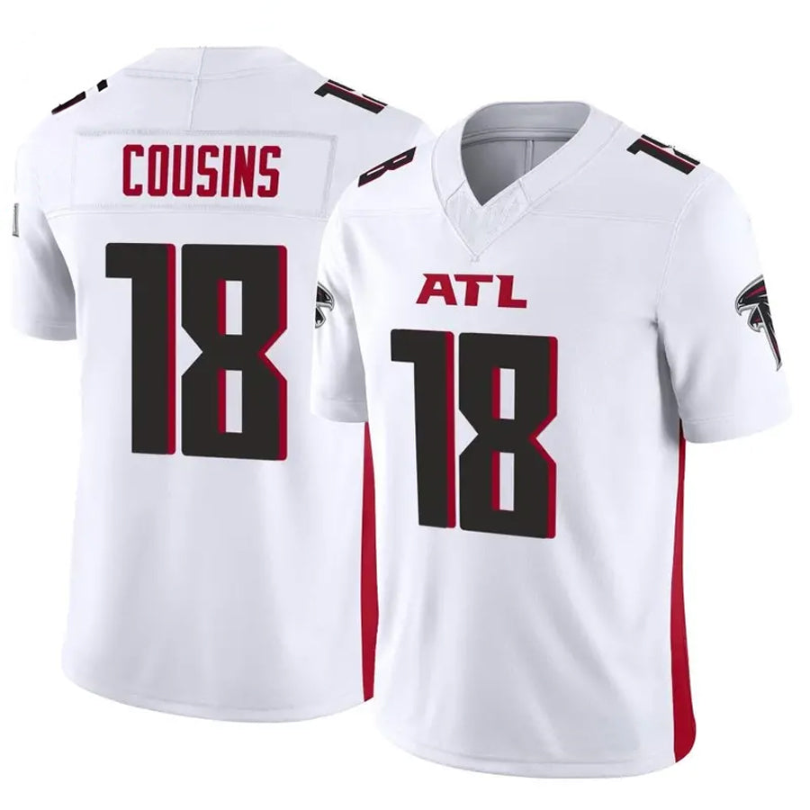 Parkc A.Falcons #18 Kirk Cousins Player Vapor F.U.S.E. Limited Whtie Stitched Jerseys