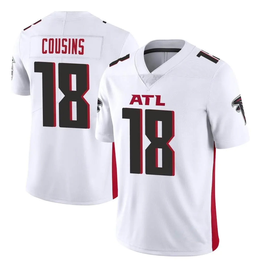 Parkc A.Falcons #18 Kirk Cousins Player White Vapor Untouchable Limited Home Game Stitched Jerseys