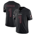 Parkc A.Falcons #1 Tua Tagovailoa Player Black Impact Limited Game Stitched Jerseys