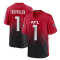 Parkc A.Falcons #1 Tua Tagovailoa Player Red Home Game Stitched Jerseys
