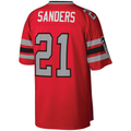 Parkc A.Falcons #21 Deion Sanders Mitchell & Ness Red Legacy Replica Jersey