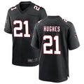 Parkc A.Falcons #21 Mike Hughes Player Black Throwback Game Stitched Jerseys
