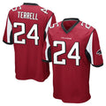 Parkc A.Falcons #24 A.J. Terrell Jr. Player Red Color Vapor Home Game Stitched Jerseys