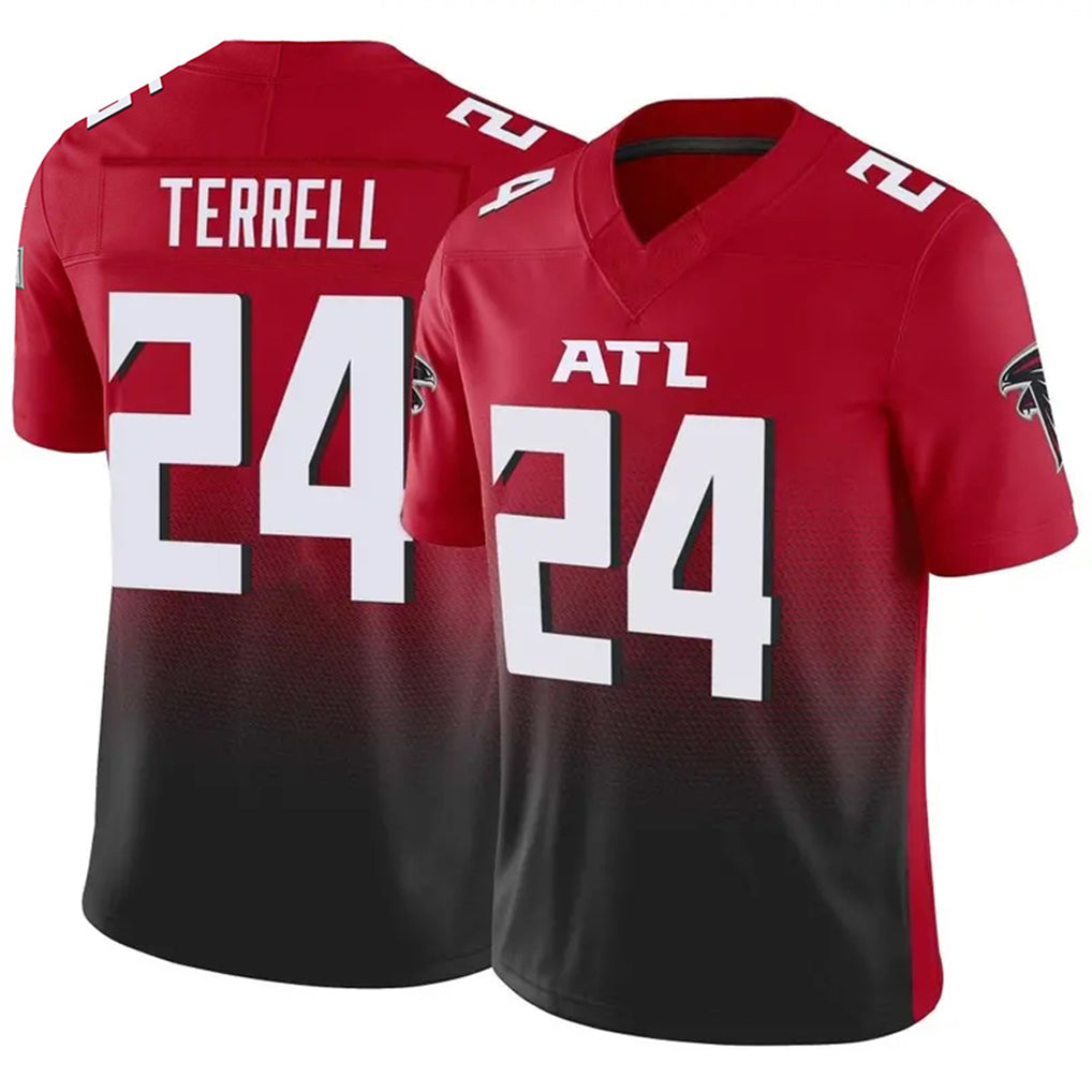Parkc A.Falcons #24 A.J. Terrell Jr. Player Red Vapor F.U.S.E. Limited Stitched Jerseys