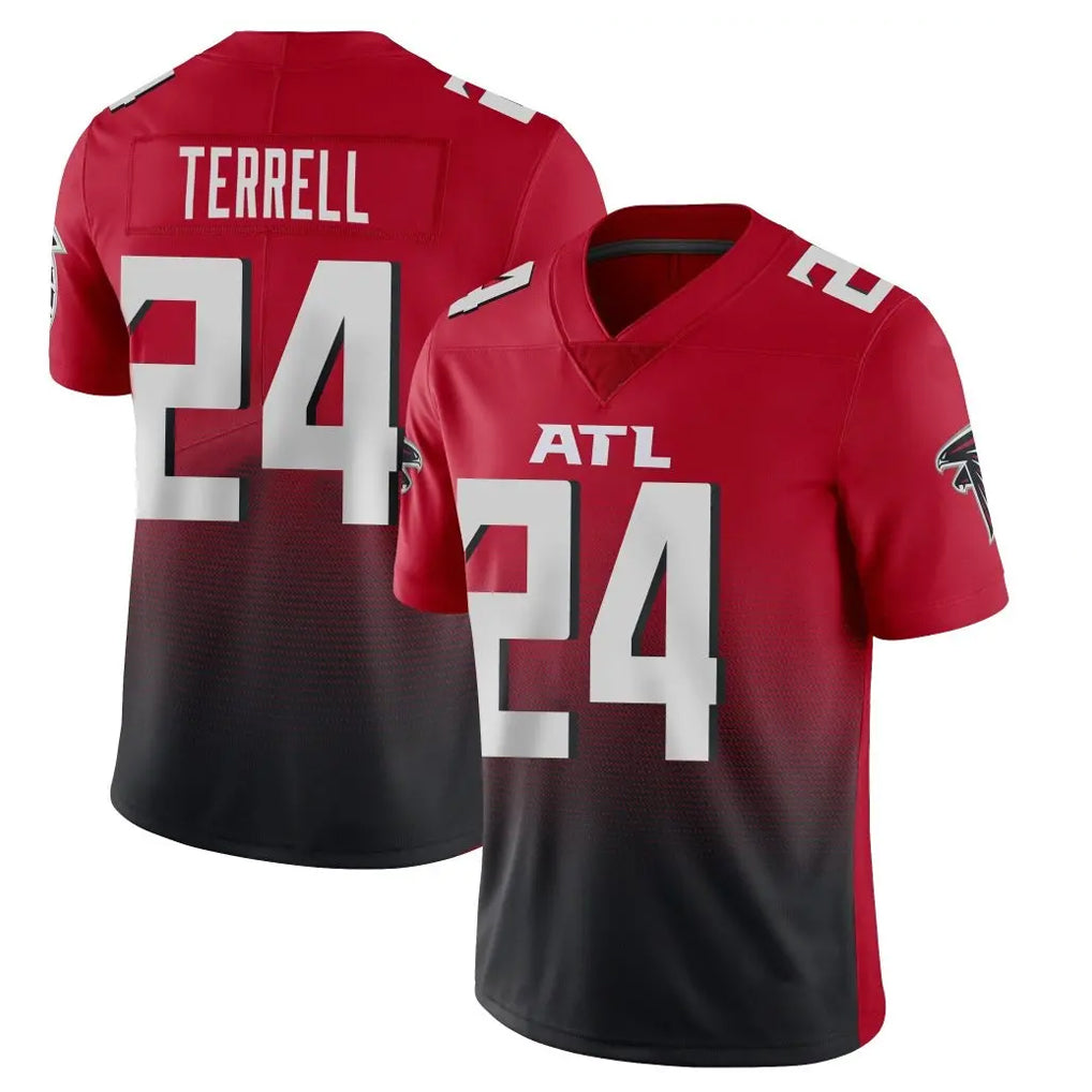 Parkc A.Falcons #24 A.J. Terrell Jr. Player Red Vapor Untouchable Limited Home Game Stitched Jerseys