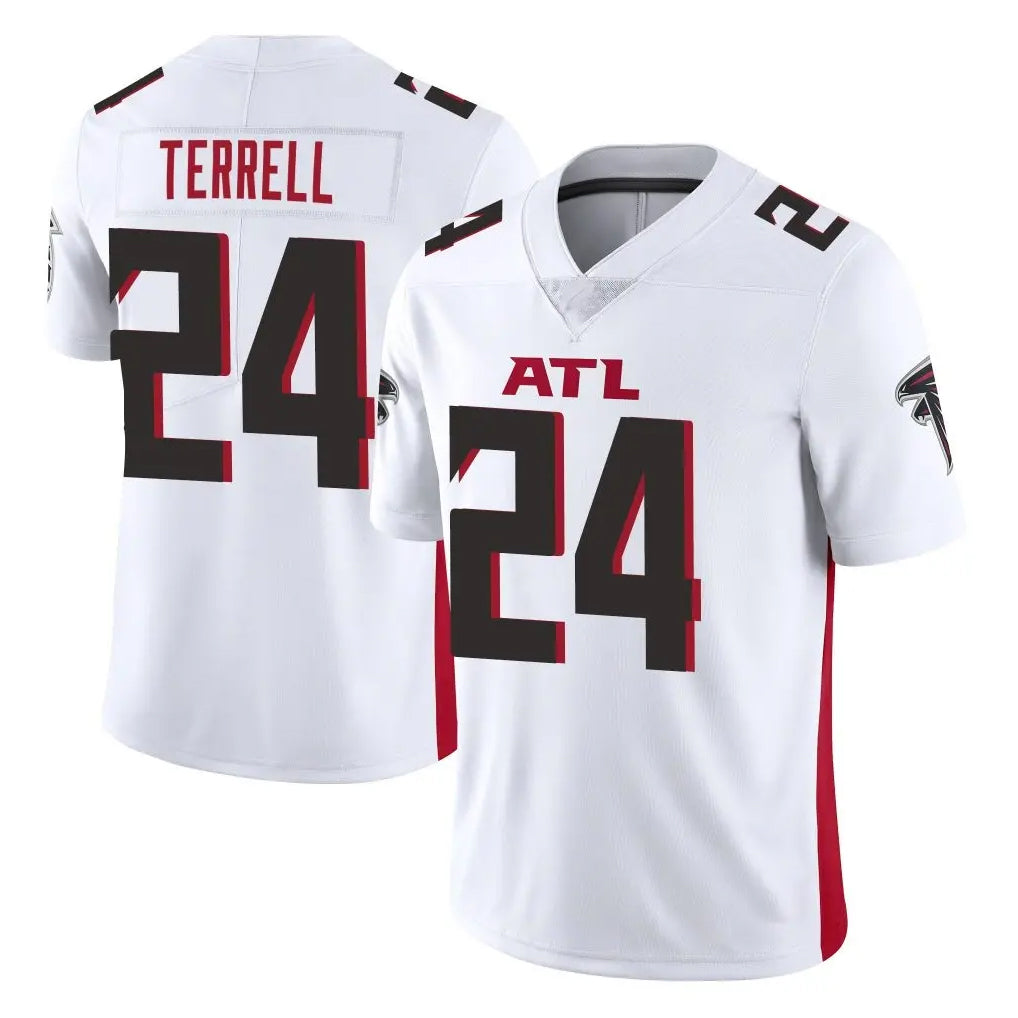 Parkc A.Falcons #24 A.J. Terrell Jr. Player White Vapor Untouchable Limited Home Game Stitched Jerseys
