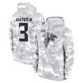 Parkc A.Falcons #3 Jessie Bates III Player Camo Arctic Salute to Service Hoodies Limited Stitched Jerseys
