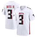 Parkc A.Falcons #3 Jessie Bates III Player White Home Game Stitched Jerseys