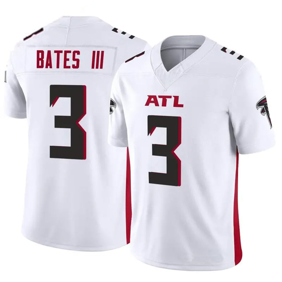 Parkc A.Falcons #3 Jessie Bates III Player White Vapor F.U.S.E. Limited Stitched Jerseys