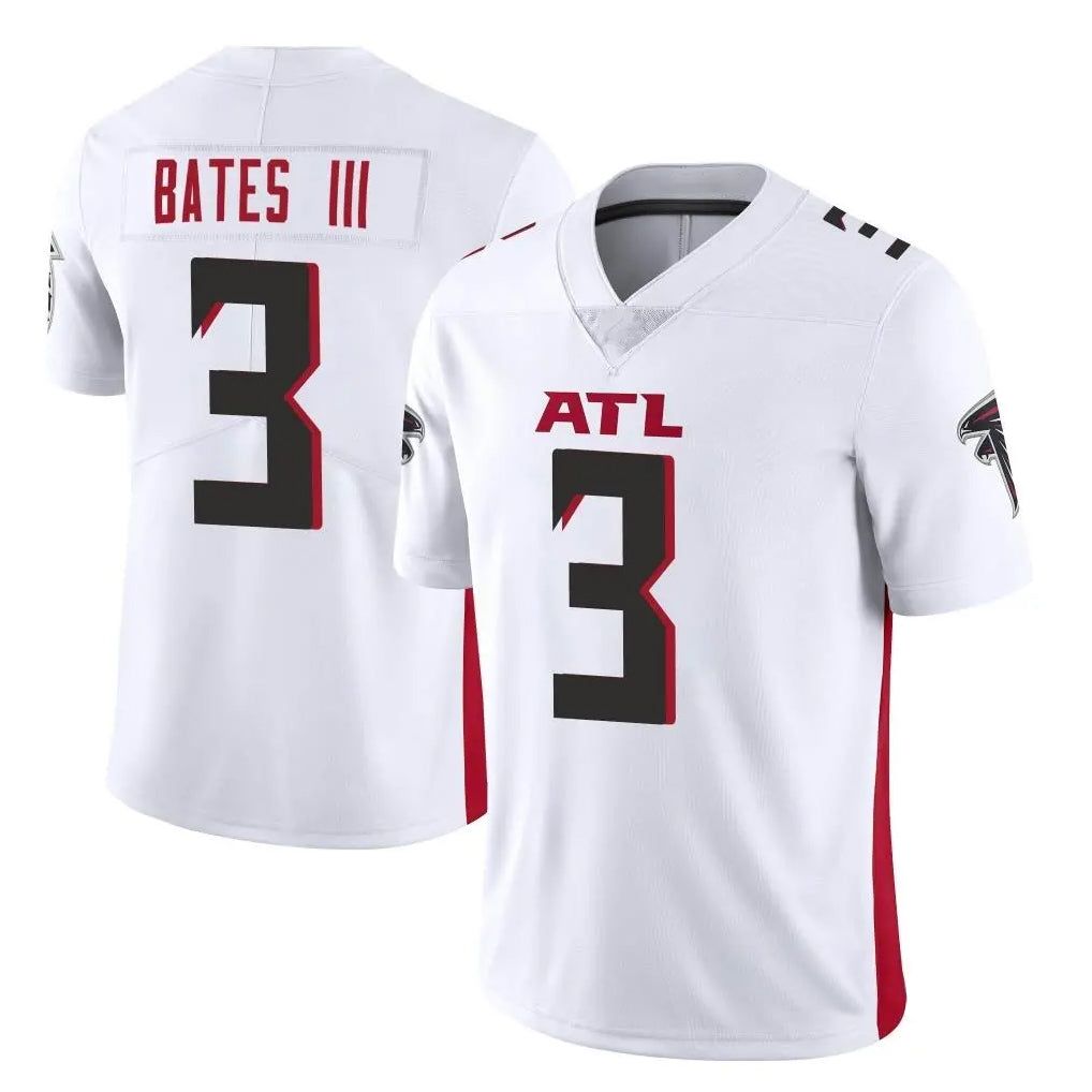 Parkc A.Falcons #3 Jessie Bates III Player White Vapor Untouchable Limited Home Game Stitched Jerseys