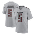Parkc A.Falcons #5 Drake London Player Gray Fashion Home Game Stitched Jerseys