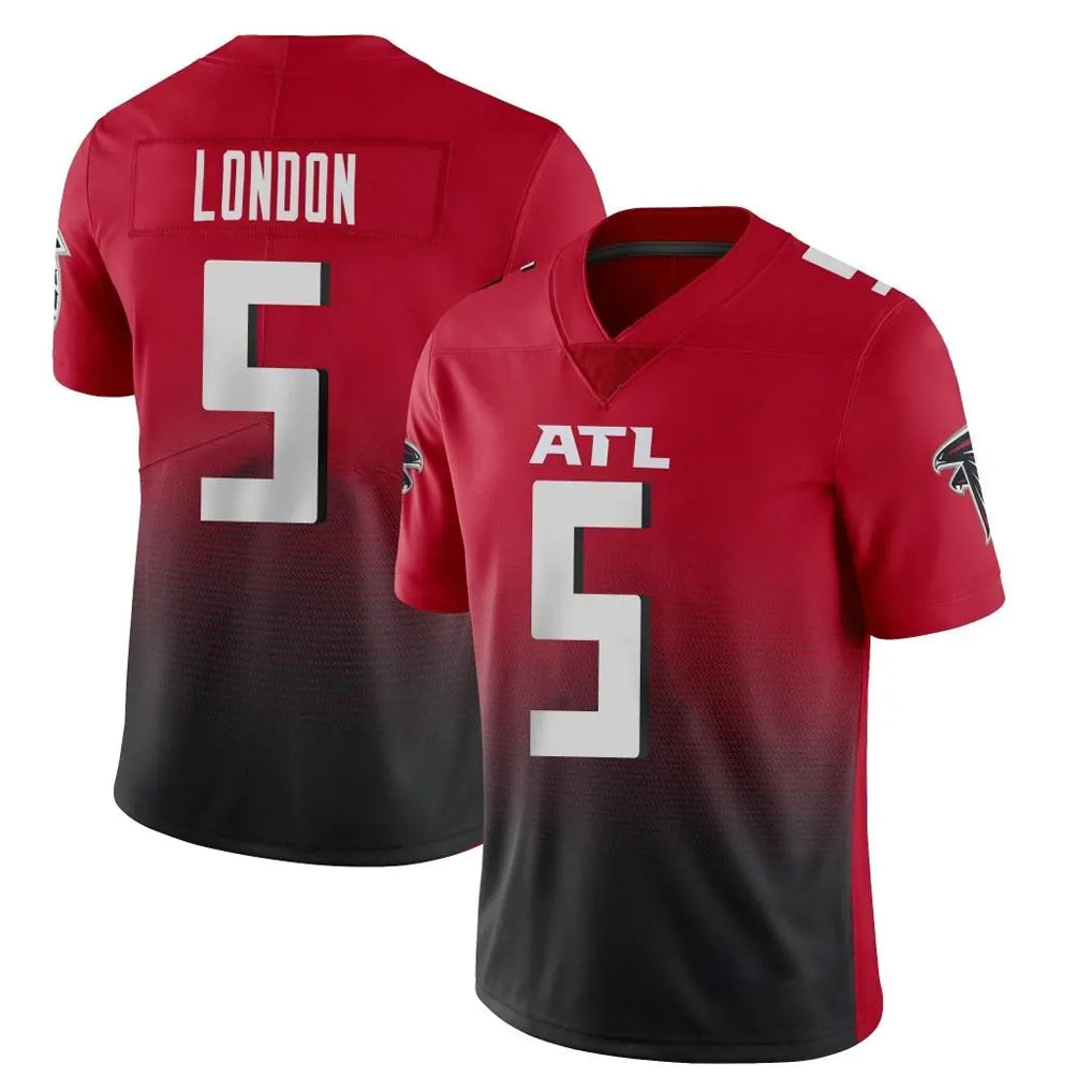 Parkc A.Falcons #5 Drake London Player Red Vapor Untouchable Limited Home Game Stitched Jerseys