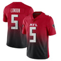 Parkc A.Falcons #5 Drake London Player Red Vapor Untouchable Limited Home Game Stitched Jerseys