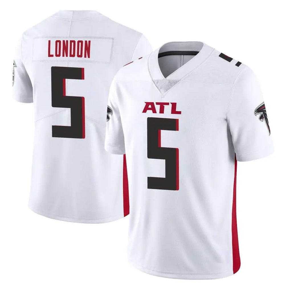 Parkc A.Falcons #5 Drake London Player White Vapor Untouchable Limited Home Game Stitched Jerseys