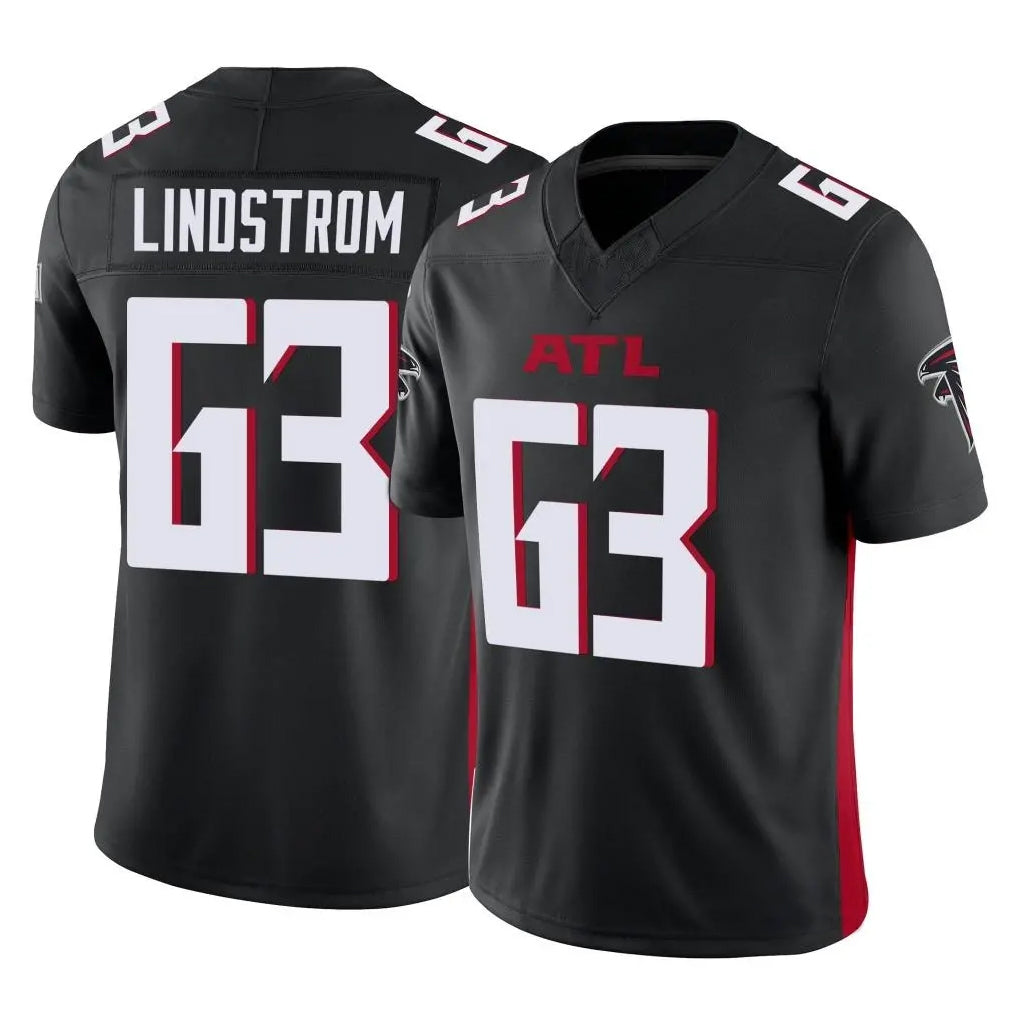 Parkc A.Falcons #63 Chris Lindstrom Player Black Vapor F.U.S.E. Limited Stitched Jerseys