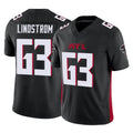Parkc A.Falcons #63 Chris Lindstrom Player Black Vapor F.U.S.E. Limited Stitched Jerseys