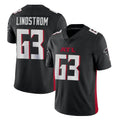 Parkc A.Falcons #63 Chris Lindstrom Player Black Vapor Untouchable Limited Home Game Stitched Jerseys