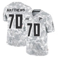 Parkc A.Falcons #70 Jake Matthews Player Arctic Camo Salute to Service Limited Stitched Jerseys