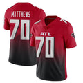 Parkc A.Falcons #70 Jake Matthews Player Red Vapor Untouchable Limited Home Game Stitched Jerseys
