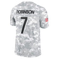 Parkc A.Falcons #7 Bijan Robinson Player Camo Salute to Service Limited Stitched Jerseys