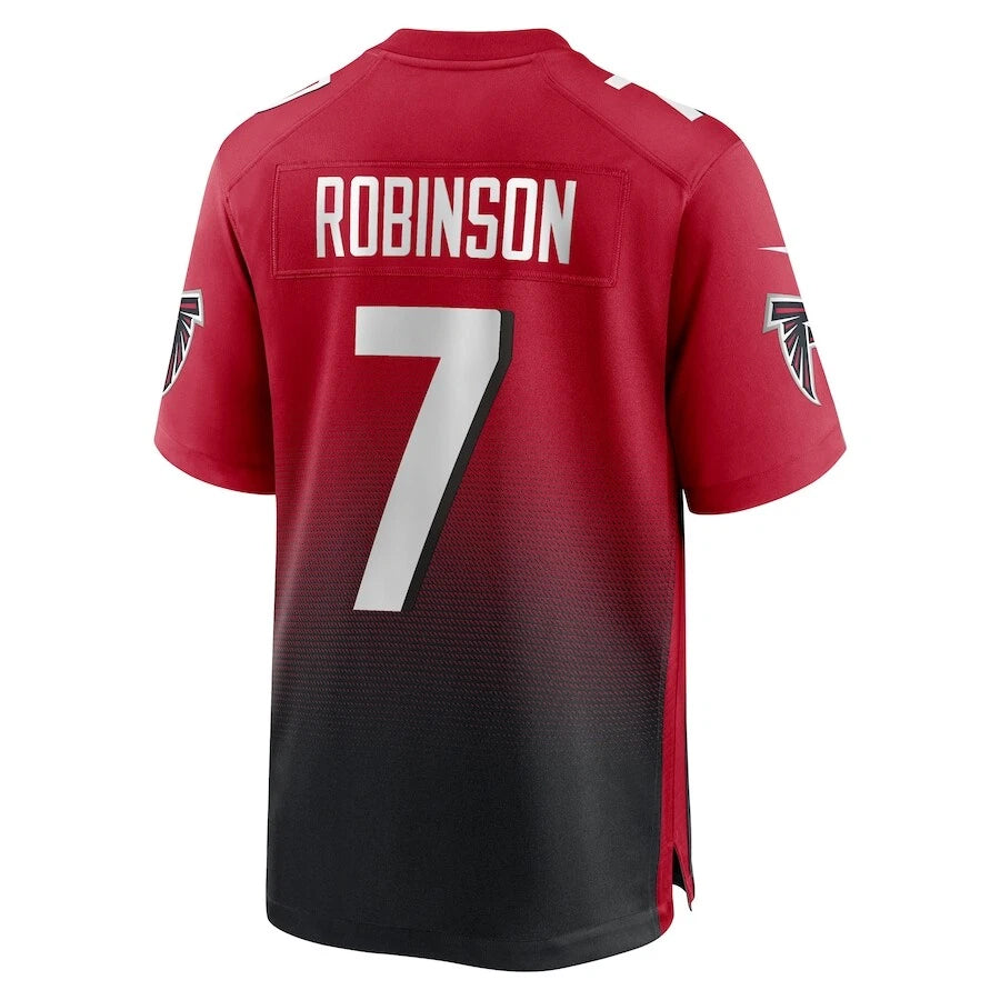 Parkc A.Falcons #7 Bijan Robinson Player Red Alternate Game Stitched Jerseys