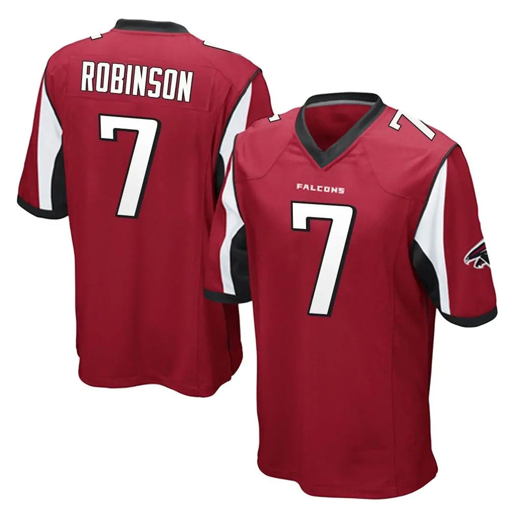 Parkc A.Falcons #7 Bijan Robinson Player Red Color Vapor Home Game Stitched Jerseys