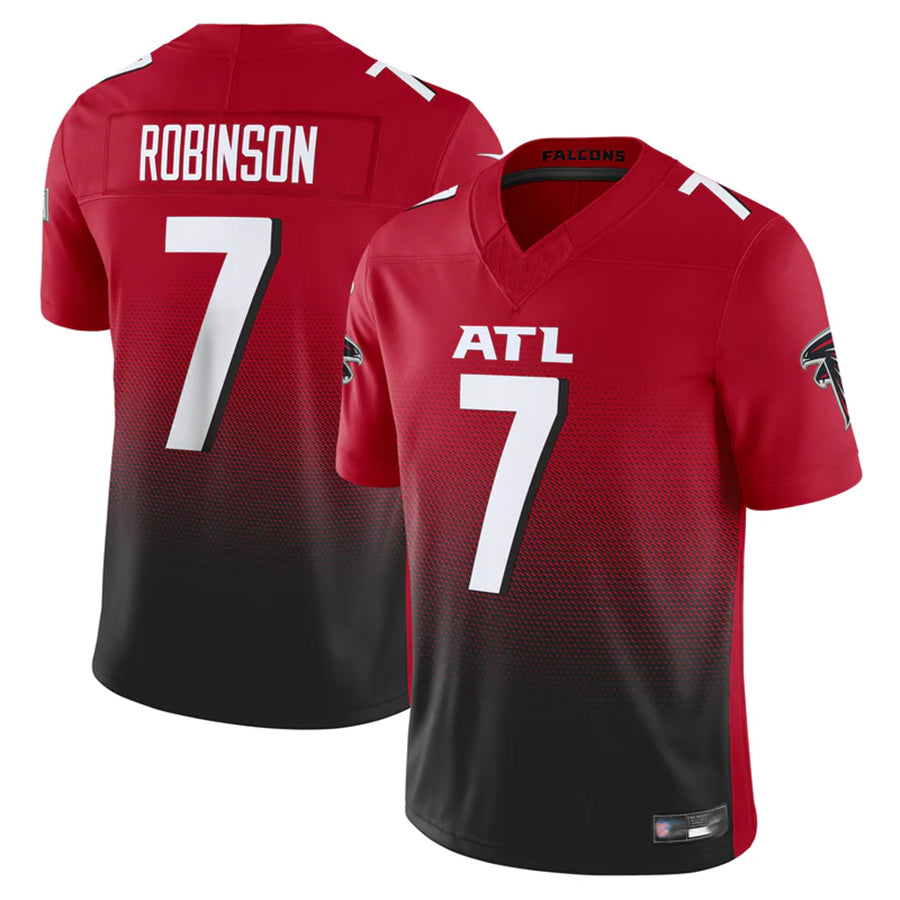 Parkc A.Falcons #7 Bijan Robinson Player Red Vapor F.U.S.E. Limited Stitched Jerseys