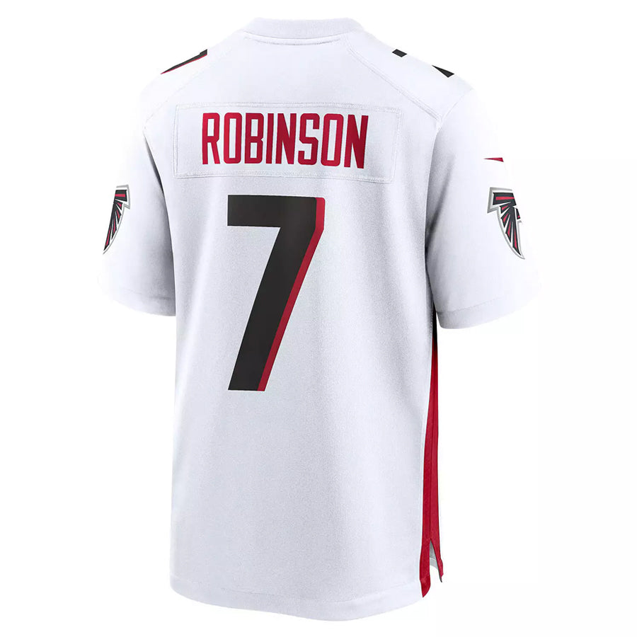 Parkc A.Falcons #7 Bijan Robinson Player White Game Home Stitched Jerseys
