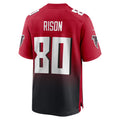 Parkc A.Falcons #80 Andre Rison Player Red Home Game Stitched Jerseys